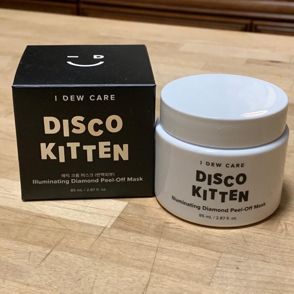 Disco Kitten "I Dew care" Mask